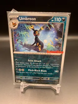 Umbreon - 130/197 - Pokemon Scarlet & Violet Promo SEALED Gamestop Holo - Image 1