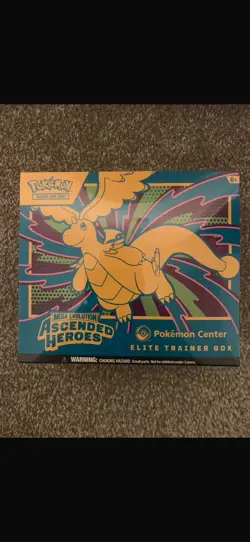 Pokemon Ascended Heroes Pokemon Centre Elite Trainer Box New Sealed - Image 1