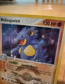 Pokemon TCG Nidoqueen Holo Rare 9/112 Fire Red and Leaf Green Lightly Played LP - Image 4