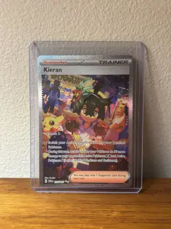 Pokemon Kieran Full Art Special Illustration Rare 218/167 Twilight Masquerade H… - Image 1
