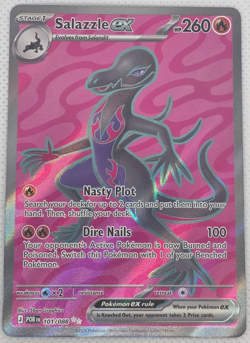 Pokemon TCG Salazzle ex Full Art 101/088 Perfect Order - NM - Image 1