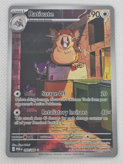 2026 Pokemon - RATICATE - Illustration Rare - PERFECT ORDER - 099/088 - NM - Image 1