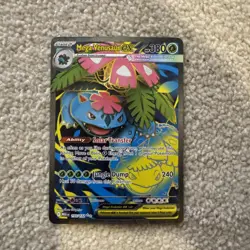 Pokemon TCG Mega Venusaur EX Full Art 155/132 Mega Evolutions NM - Image 1