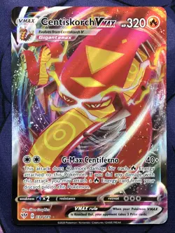 Centiskorch VMAX 034/189 Darkness Ablaze Full Art Ultra Rare Pokemon NM MINT O/C - Image 1