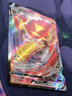 Centiskorch VMAX 034/189 Darkness Ablaze Full Art Ultra Rare Pokemon NM MINT O/C - Image 3