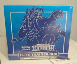 Pokemon TCG Battle Styles Elite Trainer Box Rapid Strike Urshifu Sealed - Image 1