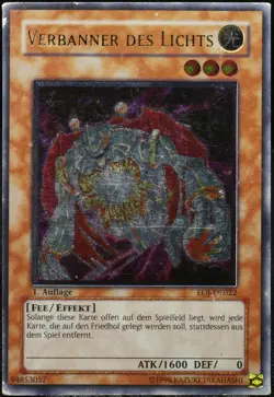 Yu-Gi-Oh! Verbanner Des Lichts EOJ-DE022 1.Edition Ultimate Rare [PO] | DE 2006 - Image 5