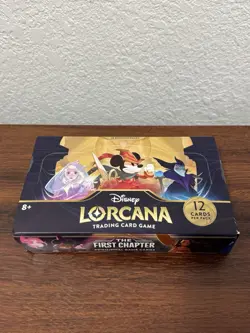 Disney Lorcana TCG: The First Chapter Booster Box English - NEW *FACTORY SEALED* - Image 1