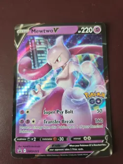 Mewtwo V SWSH223 SWSH: Sword & Shield Promo Cards Holo - Image 1