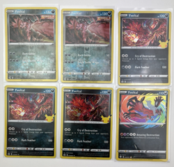 6 Card Lot Yveltal Single Strike Reverse Holo Pokemon TCG Amazing Rare - Image 1
