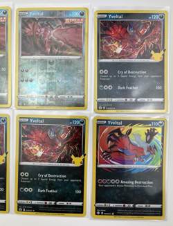 6 Card Lot Yveltal Single Strike Reverse Holo Pokemon TCG Amazing Rare - Image 3