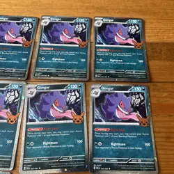 Gengar 57/91 Cosmos Holo Pokemon Card TCG Halloween Trick Or Trade 2024 Lot 9 - Image 4