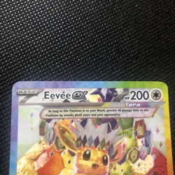 Eevee ex 174 - Holofoil SV Scarlet & Violet Promo Cards - Promo Mint - Image 3