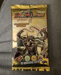 Sealed Duel Masters DM-02 Evo-Crushinators of Doom trading card game booster... - Image 1
