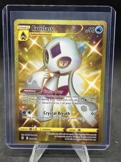 Froslass - 226/203 - Pokemon Evolving Skies Sword & Shield Secret Rare Card NM - Image 1