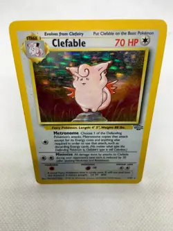Clefable 1/64 Jungle Set 1999 Holofoil Rare Holo Original Series Pokemon Card - Image 2