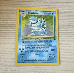 Pokemon Blastoise Pokemon GO Holo Rare Card 017/078 170 HP English - Image 1