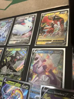 Pokemon TCG V Card Lot + Shining Fates Premium Collection Promos Mega Bundle - Image 5