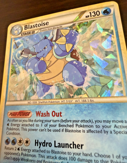 Blastoise - (Cracked Ice Holo) 013/095 Pokemon Unleashed Near Mint NM TCG Card - Image 2
