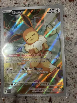 Pokemon TCG Eevee SVP 173, Prismatic Evolutions Promo Card - Image 1