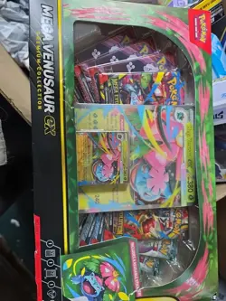 Pokemon TCG Mega Venusaur Ex Premium Collection Trading Cards Game - Image 1