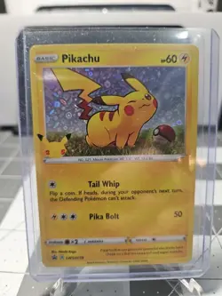 Pikachu SWSH039 SWSH: Sword & Shield Promo Cards Holo - Image 1