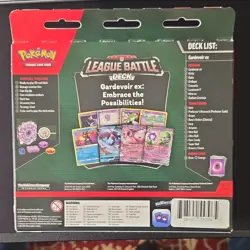 Gardevoir EX League Battle Deck Foil Cards 60 Card Deck English 2023 - Sealed - Image 2