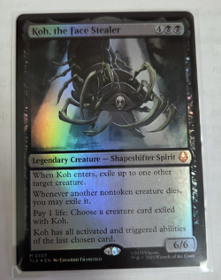 MTG, Koh, the Face Stealer-Avatar: The Last Airbender Foil NM - Image 1
