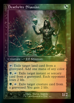 MTG Deathrite Shaman Foil ** Ravnica Remastered ** English - Image 1