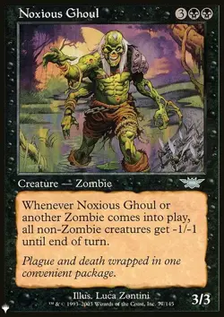 Noxious Ghoul - Non-Foil - The List - LGN-77 | MTG Card - Image 3