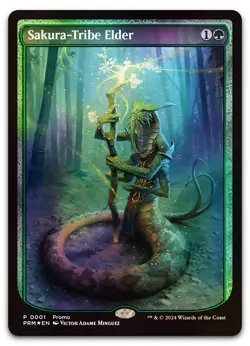 Sakura-Tribe Elder #1 (Foil) (NM) WPN & Gateway Promos WPN Magic MTG - Image 1
