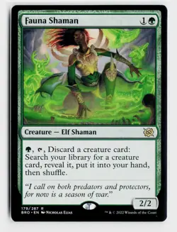 Fauna Shaman R The Brothers' War 179 NM - Image 1