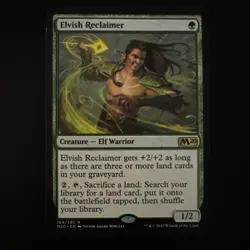 Elvish Reclaimer - Core Set 2020 - Rare - MTG - Image 1