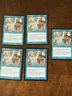 MTG 5x Miscalculation # 36 Urza's Legacy Premodern Magic the Gathering x5 M/HP - Image 1