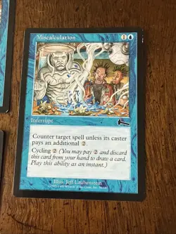 MTG 5x Miscalculation # 36 Urza's Legacy Premodern Magic the Gathering x5 M/HP - Image 4