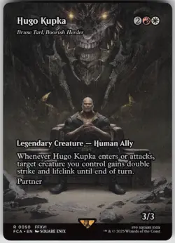 MTG Hugo Kupka - Bruse Tarl, Boorish Herder Normal NM FINAL FANTASY: Magic 50 - Image 1
