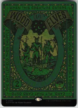 MTG Wood Elves Foil NM Secret Lair Drop Series Magic 2280 - Image 1