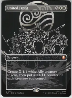 MTG United Front Borderless Foil NM Avatar: The Last Airbender Magic 331 - Image 1
