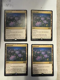 Magic the Gathering Lotus Field Core Set 2020 Regular Set of 4 - Image 1