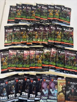 48x Packs Mh1, Mh3, Ninja Turtles, Tarkir Dragonstorm Pack Sealed Magic Etc Lot - Image 3