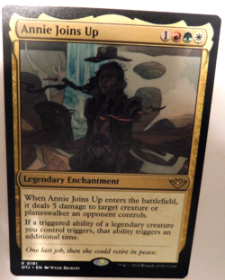 Annie Joins Up - Regular - NM (Unplayed) - OTJ - Image 1