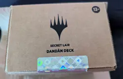MTG Secret Lair Dandan Deck New And Sealed - Image 1
