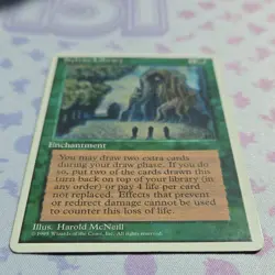 Magic: The Gathering Sylvan Library 4th Edition Rare 1995 Enchantment Harold Mc… - Image 5