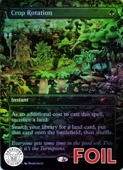 Crop Rotation - Secret Lair Encyclopedia of Magic - 3 - NM Foil - Image 1