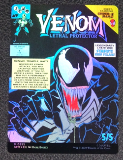 MTG: MARVEL'S SPIDER-MAN SPM | EDDIE BROCK (0233) BORDERLESS FOIL | MYTHIC - Image 5