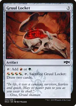 Gruul Locket 234/259 Ravnica Allegiance MTG Magic The Gathering - Image 2
