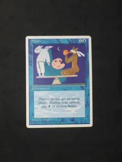 MtG 4th Edition Stasis NM $0.75 Flat Shipping VCT124156 - Image 1