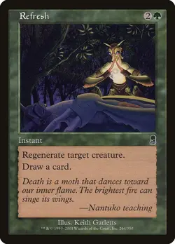 Refresh 1x FOIL MtG FOIL Odyssey SP/NM - Image 1