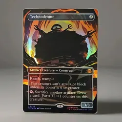 MTG - Technodrome 222 - Teenage Mutant Ninja Turtles: (Borderless Foil) - Image 1