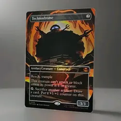 MTG - Technodrome 222 - Teenage Mutant Ninja Turtles: (Borderless Foil) - Image 2